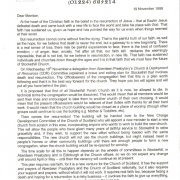 Letter to Office Bearers